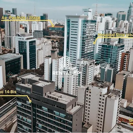 Vn Ueno Lindos Studios Na Bela Vista - Proximo Sirio 圣保罗 Exterior photo