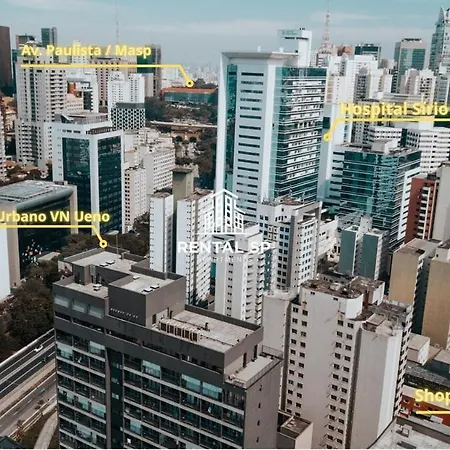 Vn Ueno Lindos Studios Na Bela Vista - Proximo Sirio 圣保罗 Exterior photo