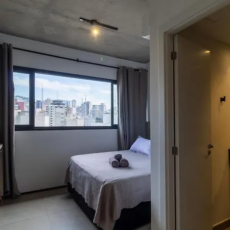 Vn Ueno Lindos Studios Na Bela Vista - Proximo Sirio 圣保罗 Exterior photo